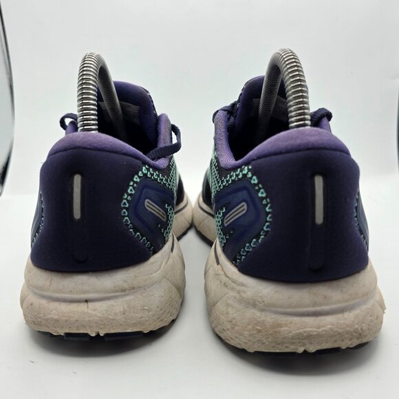 Brooks Ghost 14 Womens Size 7.5 Wide Purple Athletic Shoes Running Walking - Picture 5 of 13